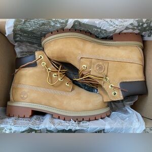 Little Kid's Timberland 6 In. Premium Boot Wheat - Size 2.5